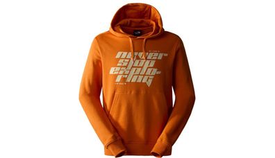 Hoodie The North Face U Orange aus 100 % Baumwolle
