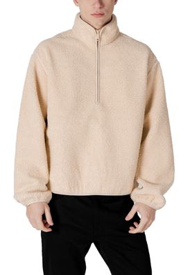 Sweatshirt Calvin Klein HALF ZIP SHERPA Beige
