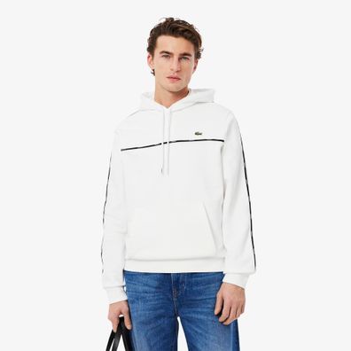 Sweatshirt Lacoste SH9808-00-001 Weiß mit Kapuze