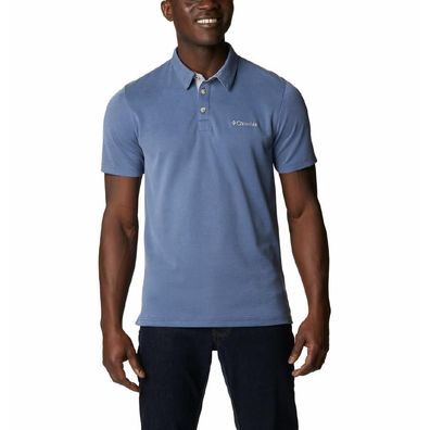 Polo Columbia Nelson Point Blau