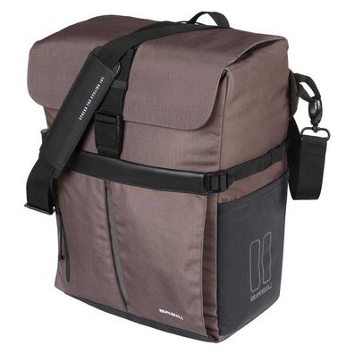 Fahrradtasche Basil Move MIK Studs, 15 Liter, Braun