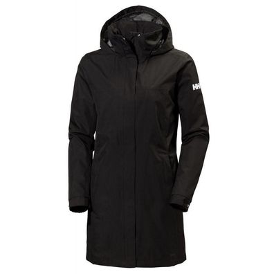 Mantel Helly Hansen Aden Long Wasserdicht Schwarz