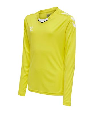 Langarmshirt Hummel hmlCORE XK Poly Jersey Kids Gelb
