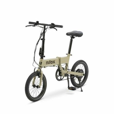 Elektrofahrrad Nilox NXEBJ2 faltbar, grau, 250 W Motor