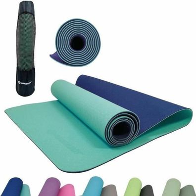 Yoga-Matte Schildkröt Fitness Bicolor rutschfest 4 mm