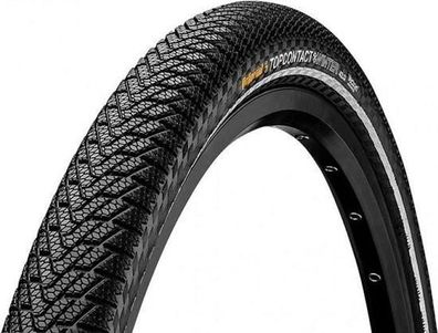Fahrradreifen Continental Top Contact II Winter Premium schwarz
