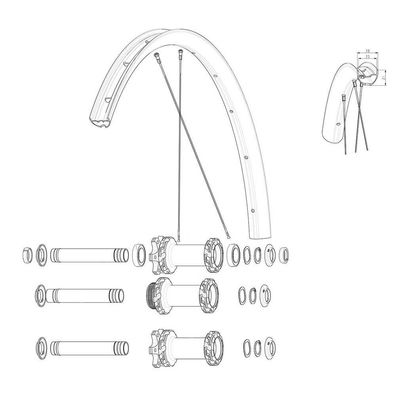 Speichen Mavic Crossmax 22 29''