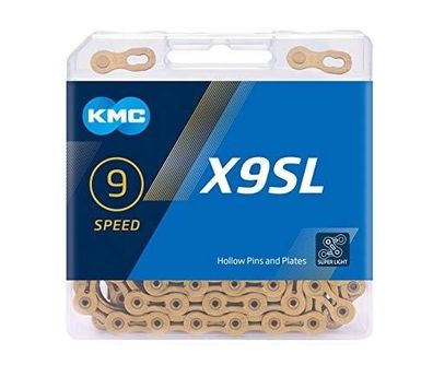 Kette kmc X9SL 9-fach, goldfarben
