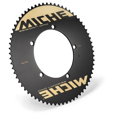 Fahrradkette Miche Sei Giorni Oro Aluminium schwarz und gold