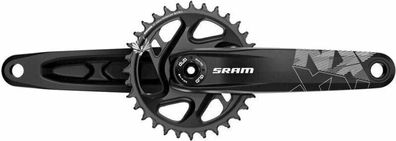 Fahrradzubehör SRAM NX Eagle 32 Zähne, 175 mm, schwarz