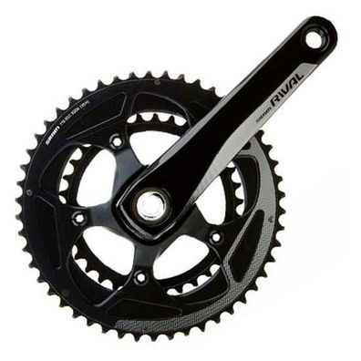 Pdaliers SRAM Rival22 Aluminium schwarz