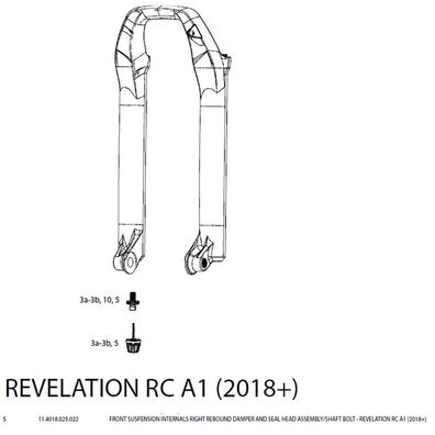 Federkartusche Rockshox Revelation RC Bluto