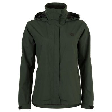 Jacke agu Section Rain Essential grén