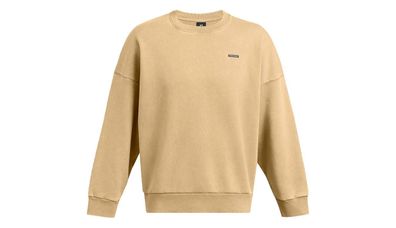 Sweatshirt Under Armour Icon Heavyweight Fleece Wash Beige