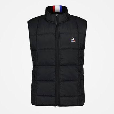 Daunenweste Le Coq Sportif schwarz