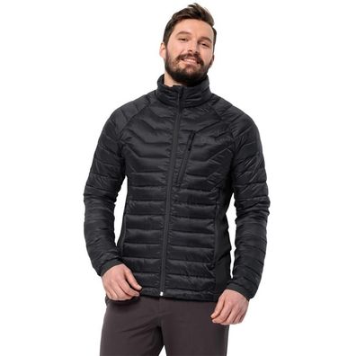 Isolierte Jacke Jack Wolfskin Routeburn Pro Ins schwarz
