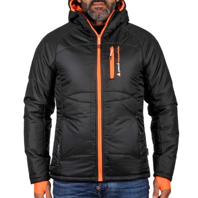 Doudoune Peak-Mountain cepeak-noirorange Leicht und warm
