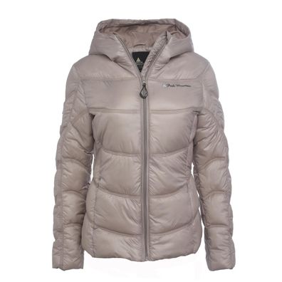 Doudoune Peak Mountain Ganfei Beige mit Kapuze