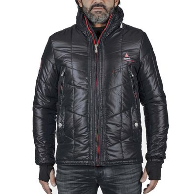Doudoune Peak-Mountain capa-noir Elegante Schwarz
