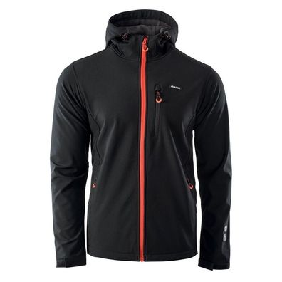 Jacke Elbrus Iver schwarz Softshell