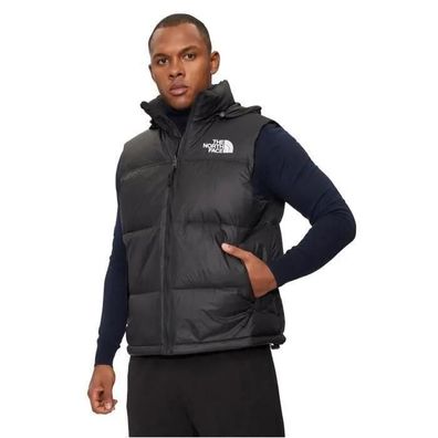 Gilet The North Face NF0AJQQNY schwarz gepolstert mit Logo