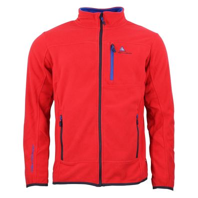 Fleecejacke Peak-Mountain CALON Rot, Herren, XL