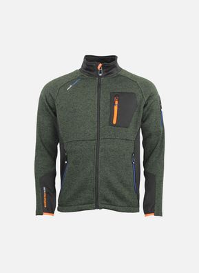 Jacke Peak-Mountain Club-Kaki Grau meliert Outdoor