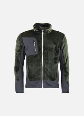 Fleecejacke Peak-Mountain chapeau-kaki Blau Nacht
