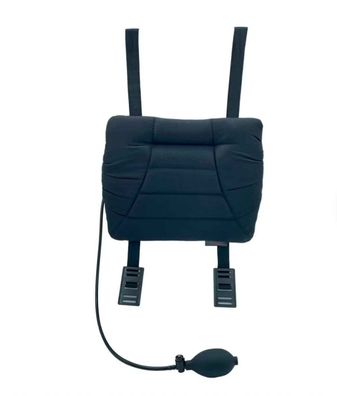 Sitwell Comfort Air 3D Rückenkissen schwarz aufblasbar Keilkissen Auto Büro
