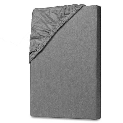 Jersey Spannbettlaken 180-200x200cm Anthrazit