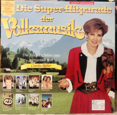 LP: Die Super-Hitparade der Volksmusik (1990) Polystar 847 592-1