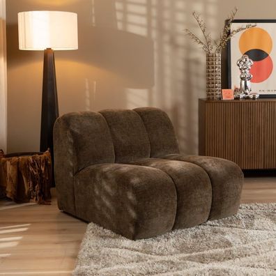 Bronx71 Sessel Luca Chenille mocha