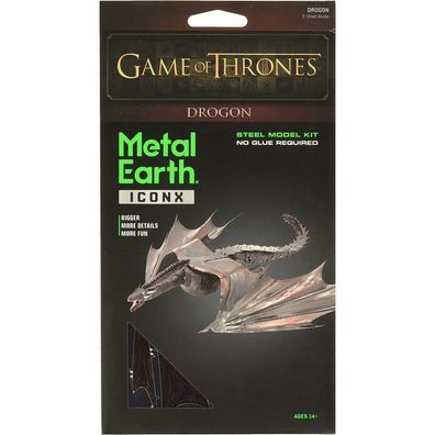 METAL EARTH 3D-Puzzle Game of Thrones: Drogon (ICONX)