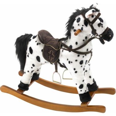 Plüsch-Schaukelpferd Apfelschimmel