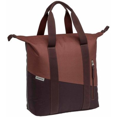 Fahrradshopper New Looxs Kota 24 Liter 45 x 18 x 36 cm - burgunder/rost