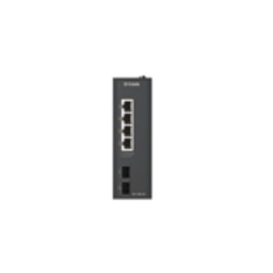 D-Link DIS-100G-06 6-Port Gigabit Industrial Unmanag. Switch