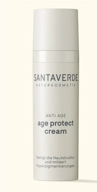 Santaverde Naturkosmetik - age protect cream Anti-Age Gesichtscreme 30 ml