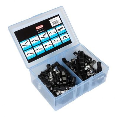 Bremsbeläge V-Brake 60 Mm Schwarz 25 Stück