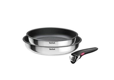 Tefal L8813S75 Ingenio Cook Eat Pfannen-Set 22 / 26 cm, 3 Stück