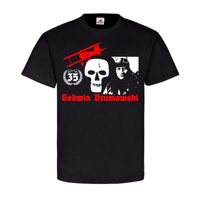 Godwin Brumowskil Jagdflieger Luftwaffe erfolgreich Österreich T shirt #19752