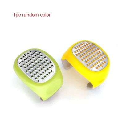in-1 Manual Stainless Steel Grater & Slicer for Lemon, Cheese, Garlic