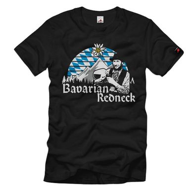 Bavarian Redneck München Bayern Alpen Moonshine Whisky Humor Fun T-Shirt#S38213