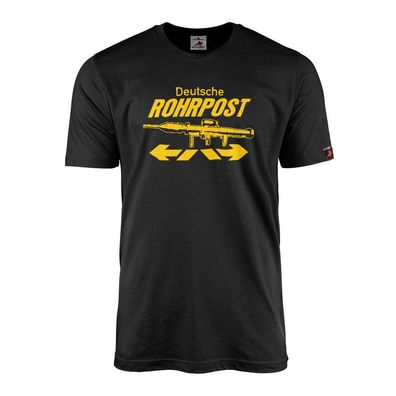 Deutsche RohrPOST Panzerfaust Bundeswehr Meme Soldat ZdV Spaß T-Shirt #39020