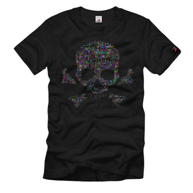 Halloween Schädel Kelten Fest des Grauens Irland Samhain Ernte T-Shirt #40678