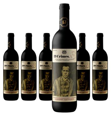 6 x 19 Crimes Cabernet Sauvignon – 2019