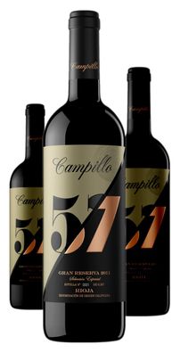 3 x Campillo 57 Gran Reserva – 2012