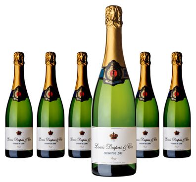 6 x Louis Despas Crémant Brut de Loire