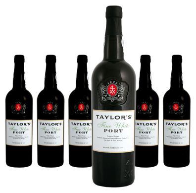 6 x Taylor’s Port Fine White Port