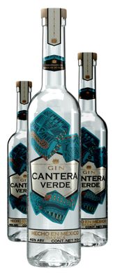 3 x González Byass Cantera Verde Gin
