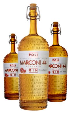 3 x Jacopo Poli Poli Marconi 44 Gin